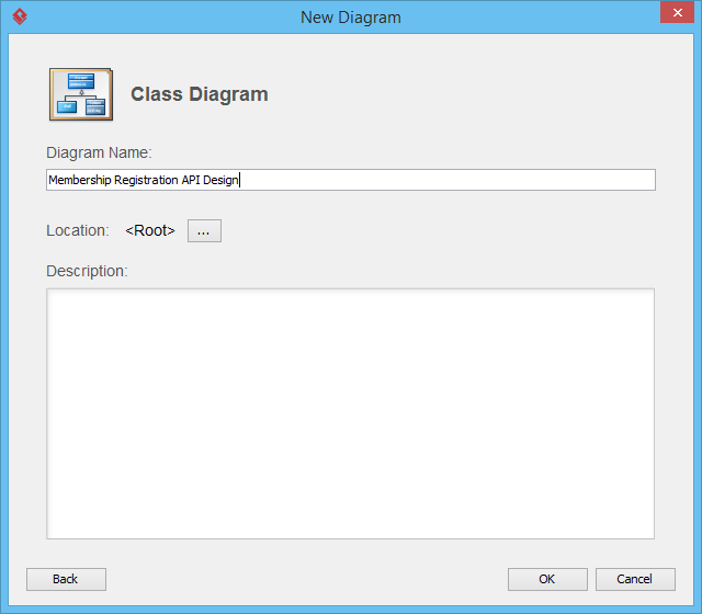 new class diagram