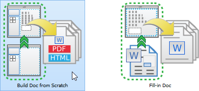 Select 'Build doc from scratch'