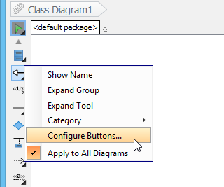 Select Configure button