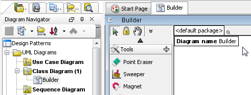 new class diagram