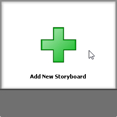 Add new storyboard