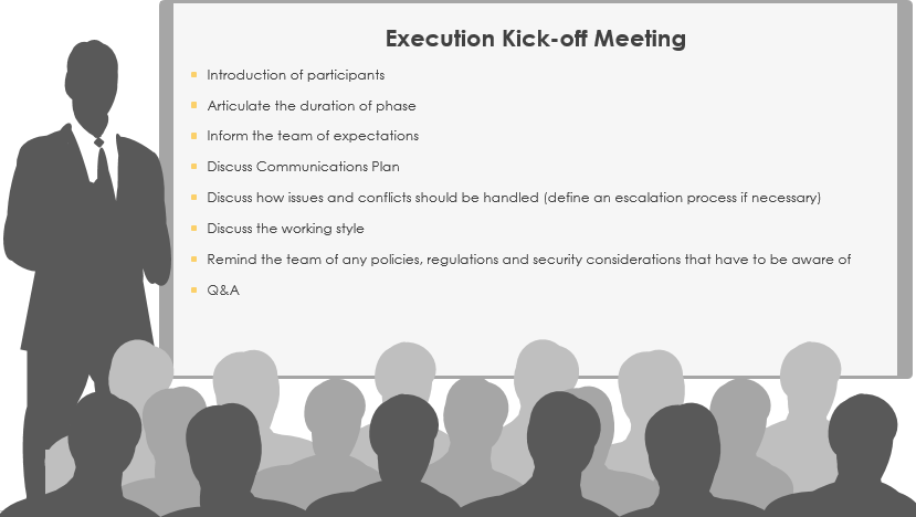 The Execution Kick-off Meeting