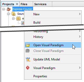 Openopen Visual Paradigm