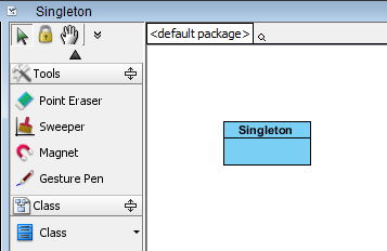 new singleton class