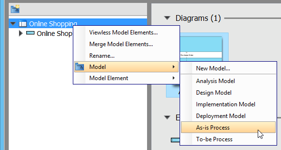 Create as-is model