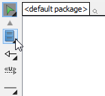 selected class in diagram toolbar