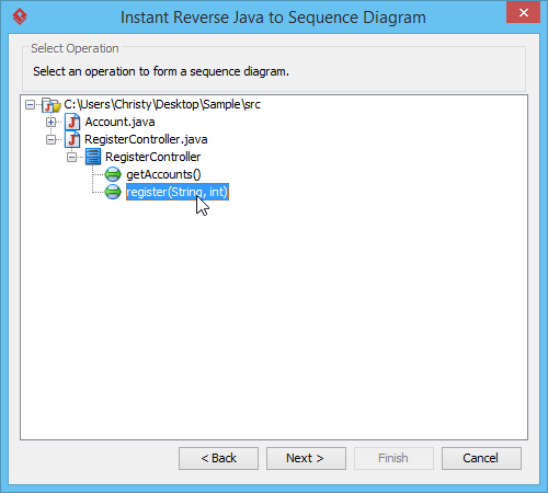 03 instant reverse java to sequence diagram