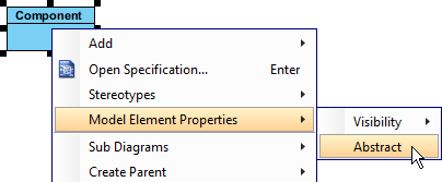 set component abstract