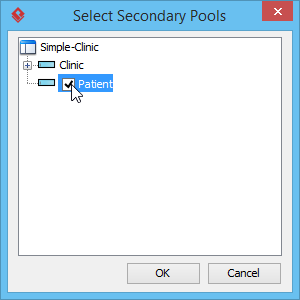 Select secondary pools