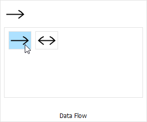 select data flow connector in resource catalog