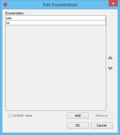 Add enumeration values