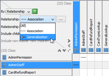 change to generalization