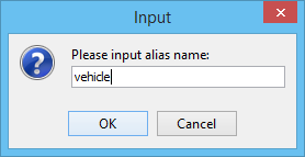 Entering alias