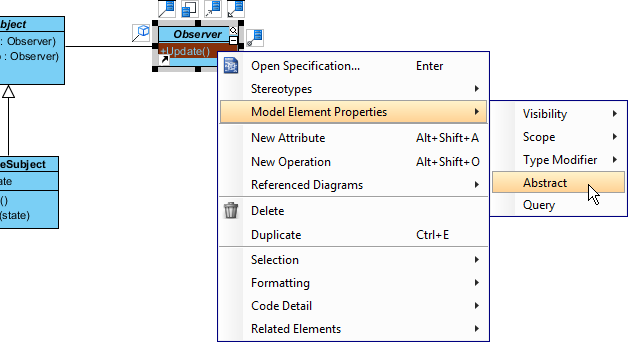 set update oper abstract