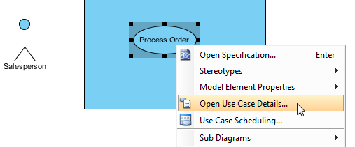 open use case details