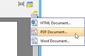 Export PDF document