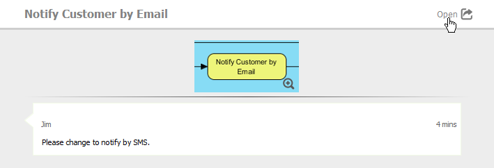 Opening diagram