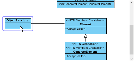 select object structure