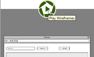 Play wireframe