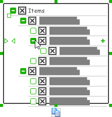 Creating a tree node