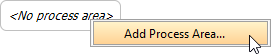 Adding a process area