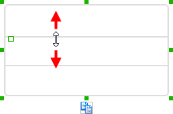 Adjusting row height of a list view