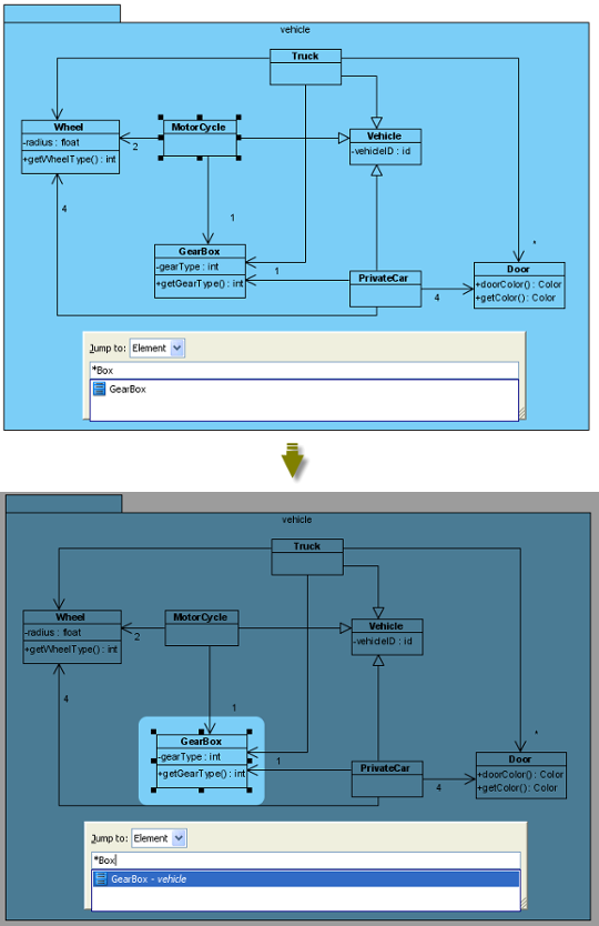 Entering name with *