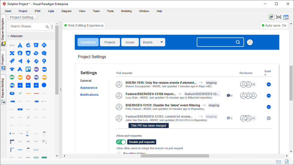 Atlassian Wireframe Tool