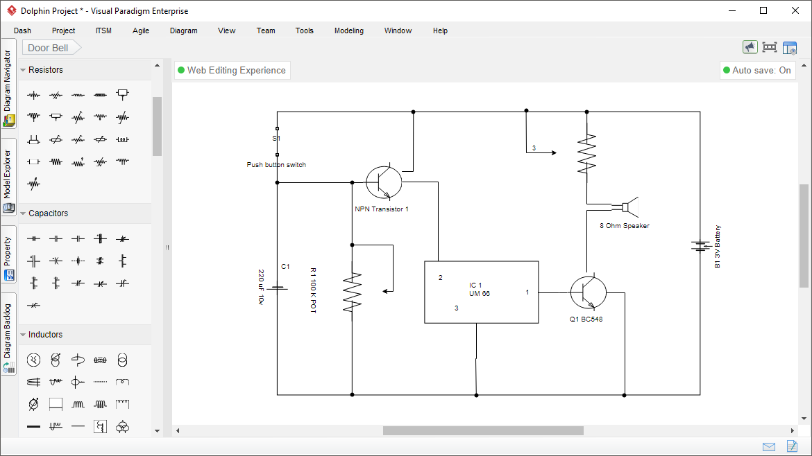 Circuit diagram software