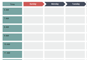 Daily Schedule Template