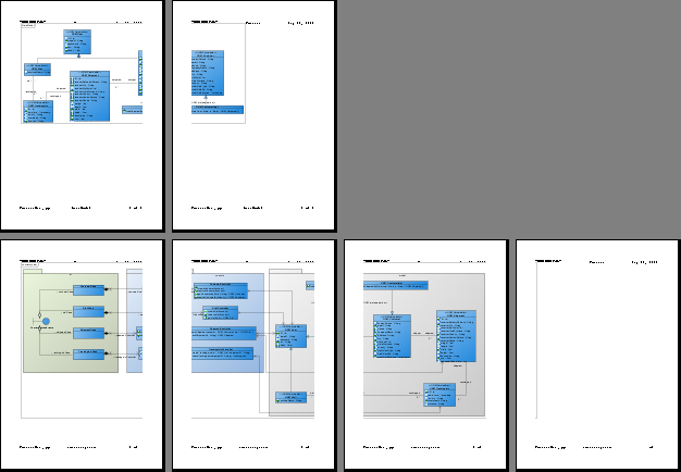 Preview in diagram base layout