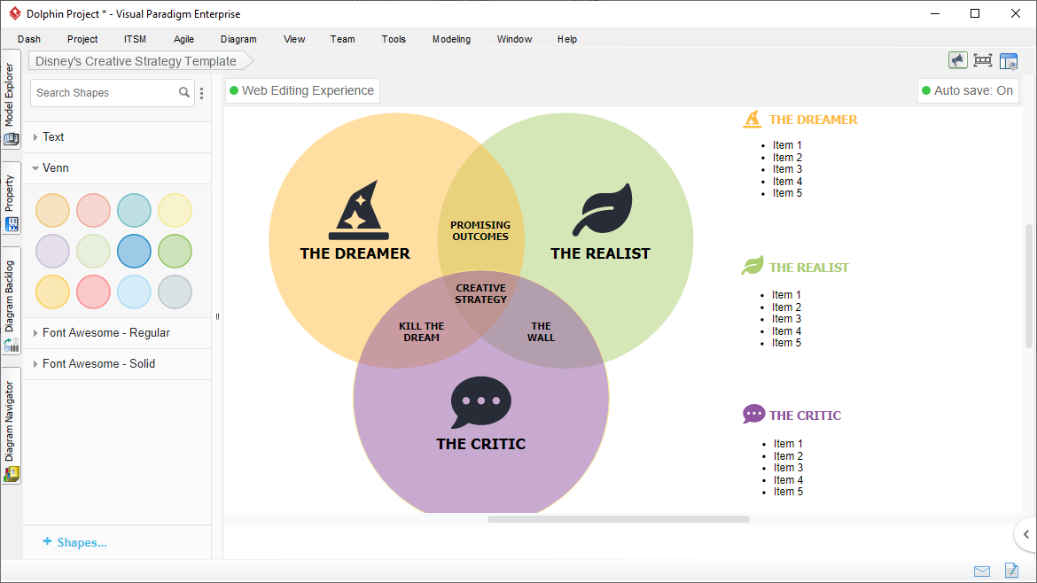 Disney's Creativity Strategy Tool