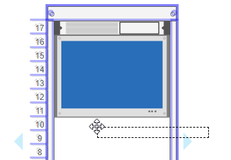 Drag and drop to create rack diagram