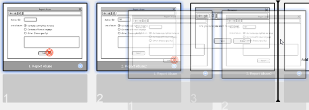 Reordering wireframes