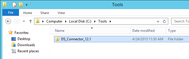 DS Connector (zip) extracted