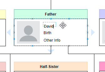 Easy to use family tree editor