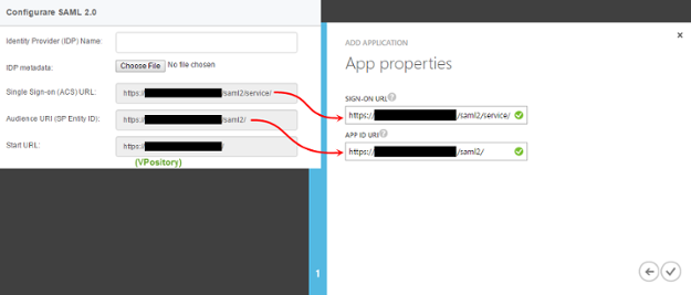 Filling in App properties