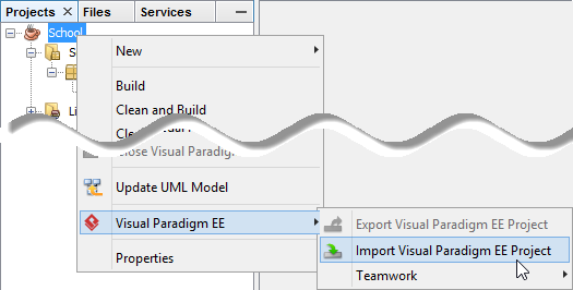 Import Visual Paradigm project