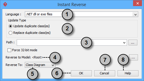 The instant reverse window