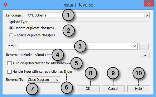 The instant reverse window