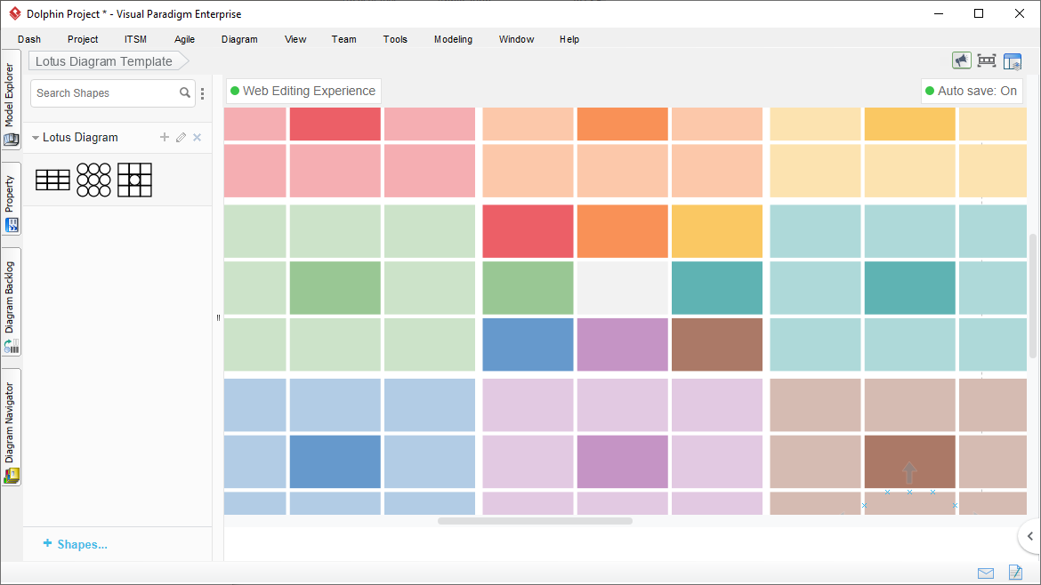 Lotus Diagram Tool