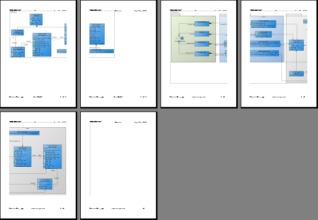 Preview in paper base layout