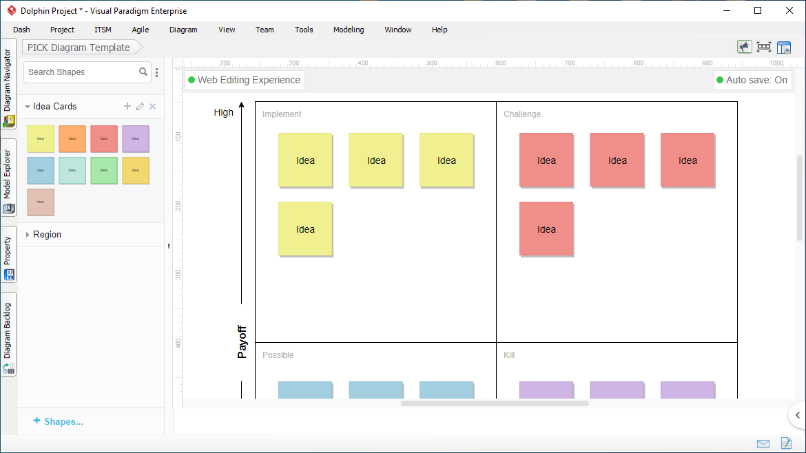 PICK Diagram Tool