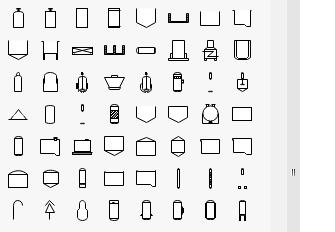 Full PFD symbols set