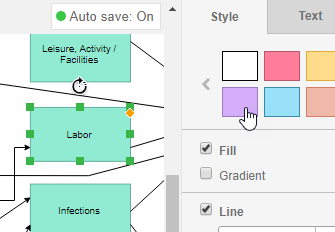 Rich set of formatting options