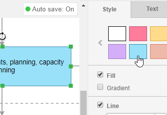 Multiple formatting options