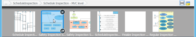 Switch to another diagram