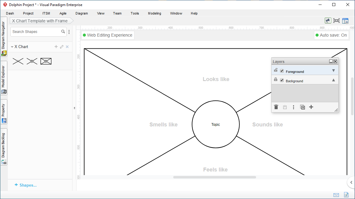 X Chart Tool